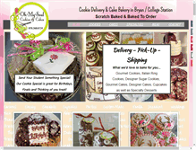 Tablet Screenshot of ohmysoulcookies-cakes.com